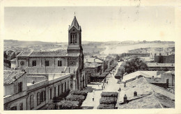 NEMOURS Ghazaouet - Rue Gambetta Et L'église - Ed. J. Benichou 7 - Otros & Sin Clasificación