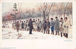 Ukraine - The Hunting Party, From A Apinting By Sozanski - Publ. H. Altenberg In - Ukraine