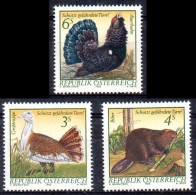 AUSTRIA 1982 - FAUNA EN PELIGRO DE EXTINCION - YVERT 1546/1549** - Otros & Sin Clasificación