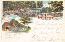 Osnabrück - BelleVue - Litho K. Paal - Osnabrück