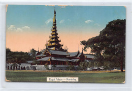 Burma - MANDALAY - Royal Palace - Publ. D. A. Ahuja 131 - Myanmar (Burma)