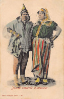 Judaica - TUNISIE - Juives Costume D'intérieur - Ed. Garrigues 169 Aquarellée - Judaika