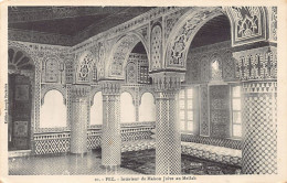 JUDAICA - Maroc - FEZ - Intérieur De Maison Juive Au Mellah, Quartier Juif - Ed. Joseph Bouhsira 10 - Jewish