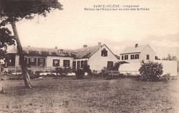 ST. HELENA - Longwood House, Home Of The Emperor Napoleon Saved From Termites - Publ. Etablissements Décamps  - Sant'Elena