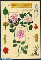 France 1999 Roses S/s, Mint NH, Nature - Flowers & Plants - Roses - Unused Stamps