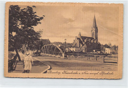 POLSKA Poland - BYDGOSZCZ Bromberg - Kaiserbrücke U. Neue Evangel. Pfarrkirche - Poland