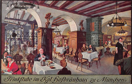 Deutschland - MÜNCHEN - Trinkstube In Kgl. Hofbräuhaus Zu München - München