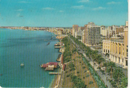 TARANTO IL LUNGOMARE VEDUTA PANORAMICA ANNO 1964 VIAGGIATA - Taranto