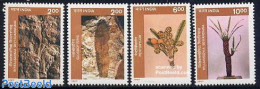 India 1997 Fosiles 4v, Mint NH, History - Geology - Neufs