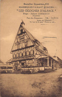 BRUXELLES EXPOSITION 1935 - Brasserie Restaurant Alsacien Les Cigognes D'Alsace - Expositions Universelles