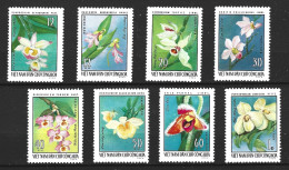 VIET NAM. N°7-14 De 1976. Orchidées. - Orchidee