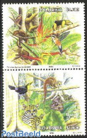 Colombia 2003 UPAEP, Fauna 2v, Mint NH, Nature - Animals (others & Mixed) - Birds - Butterflies - Cat Family - U.P.A.E. - Kolumbien