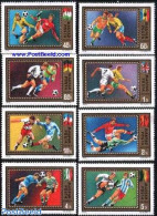 Hungary 1972 European Football Games Belgium 8v, Mint NH, History - Sport - Europa Hang-on Issues - Football - Unused Stamps