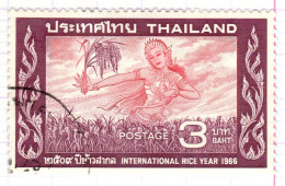 T+ Thailand 1966 Mi 474 Reis - Tailandia