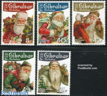 Gibraltar 2006 Christmas 5v, Mint NH, Religion - Christmas - Noël
