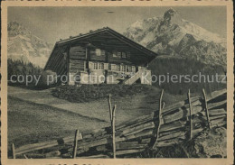 11980109 Adelboden Berghaus Mittaghorn Berner Alpen Adelboden - Other & Unclassified