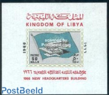 Libya Kingdom 1966 W.H.O. Building S/s, Mint NH, Health - Health - Altri & Non Classificati