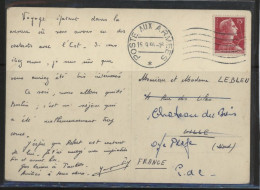 MULLER -OCCUPATION FRANÇAISE EN ALLEMAGNE N°1011 / CPObl MECANIQUE KLUSSENDORF -Cà D àPONT -POSTE AUX ARMÉES* DU 15-9-56 - 1955-1961 Marianna Di Muller