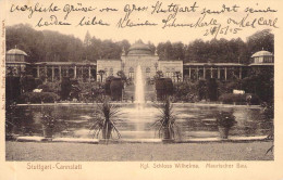 Stuttgart-Cannstatt - Schloss Wilhelma-Maurischer Bau Gel.1905 AKS - Stuttgart