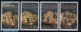 Gibraltar 2012 Chess Festival 4v, Mint NH, Sport - Chess - Schaken