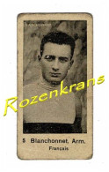 Ancienne Chromo Wielrenner Coureur Cycliste Francais Cycling Armand Blanchonnet (⁰ Gipcy ⴕ  Cernay-la-Ville) France - Cycling