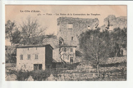 CP 06 VENCE Les Ruines De La Commanderie  Des Templiers - Vence