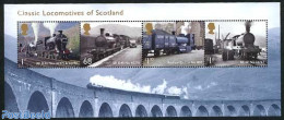 Great Britain 2012 Classic Locomotives S/s, Mint NH, Transport - Railways - Ongebruikt