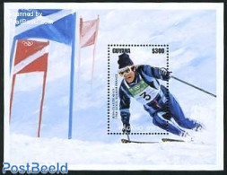 Guyana 1997 Jean Claude Killy S/s, Mint NH, Sport - Olympic Winter Games - Skiing - Ski