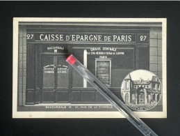 V176D - CAISSE D'EPARGNE DE PARIS SUCCURSALE RUE DE LA CHAPELLE - Paris XVIII 18 - Distretto: 18