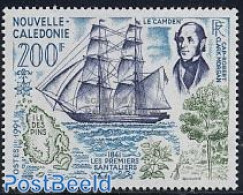 New Caledonia 1991 Wood Transport 1v, Mint NH, Transport - Various - Ships And Boats - Maps - Unused Stamps