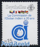 Seychelles 2004 Indian Ocean Comm. 1v, Mint NH, History - Various - Flags - Joint Issues - Maps - Emisiones Comunes
