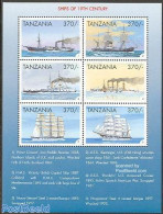 Tanzania 1999 Ships 6v M/s, Prince Consort, Mint NH, Transport - Ships And Boats - Bateaux