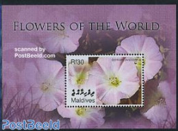 Maldives 2006 Flowers Of The World S/s, Mint NH, Nature - Flowers & Plants - Maldives (1965-...)