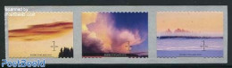 Finland 2012 Clouds 3v S-a, Mint NH, Science - Meteorology - Unused Stamps