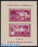 Romania 1945 Resistance S/s, Mint NH - Unused Stamps