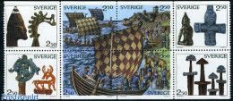 Sweden 1990 Vikings 8v [+++], Mint NH, Transport - Ships And Boats - Nuovi