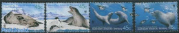 Australian Antarctic Territory 2001 WWF 4v, Mint NH, Nature - Penguins - Sea Mammals - World Wildlife Fund (WWF) - Altri & Non Classificati