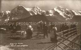 11963459 Schynige Platte Aussichtsplattform Eiger Moench Jungfrau Berner Alpen S - Other & Unclassified