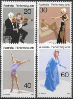 1977 Australia Performing Arts 4v. MNH SG. N. 641/44 - Andere & Zonder Classificatie