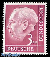 Germany, Federal Republic 1953 3DM, Stamp Out Of Set, Mint NH - Neufs