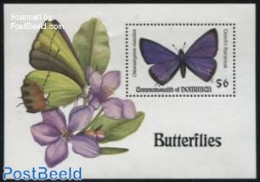 Dominica 1994 Chlorostrymon Maesites S/s, Mint NH, Nature - Butterflies - Repubblica Domenicana