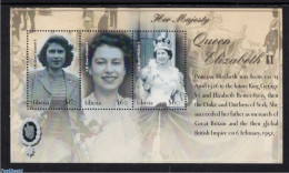 Liberia 2003 Golden Coronation 3v M/s, Mint NH, History - Kings & Queens (Royalty) - Royalties, Royals