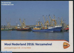 Netherlands 2016 Beautiful Netherlands, Fishing Villages, Presentation Pack 538, Mint NH, Nature - Transport - Various.. - Unused Stamps