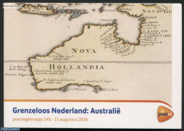 Netherlands 2016 Borderless Netherlasnds-Australia, Presentation Pack 545, Mint NH, History - Transport - Various - Ex.. - Unused Stamps