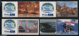 India 2016 My Stamp 4v+Personal Tabs, Mint NH, History - Religion - Various - Flags - Militarism - Religion - Folklore - Nuovi