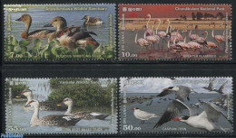 Sri Lanka (Ceylon) 2016 Wetlands 4v, Mint NH, Nature - Birds - Ducks - National Parks - Nature