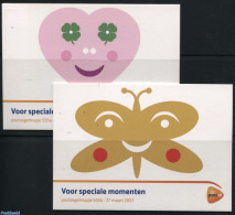 Netherlands 2017 Special Moments, Presentation Pack 555a+b, Mint NH, Various - Greetings & Wishing Stamps - Ongebruikt