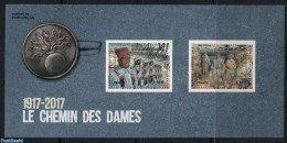 France 2017 Chemin Des Dames Special S/s, Mint NH, History - World War I - Neufs