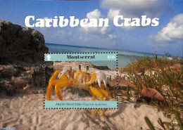 Montserrat 2017 Caribbean Crabs S/s, Mint NH, Nature - Animals (others & Mixed) - Crabs And Lobsters - Autres & Non Classés