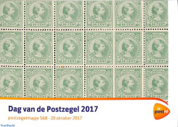 Netherlands 2017 Stamp Day, Presentation Pack 568, Mint NH, Stamp Day - Stamps On Stamps - Ongebruikt